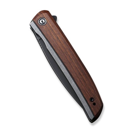 Складной нож CIVIVI Savant сталь C14C28N, рукоять G10 черная с деревом (Вскрытая упаковка)