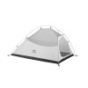 Палатка Naturehike Сloud up 2 NH17T001-T 20D двухместная с ковриком, синяя