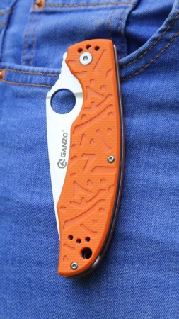 Нож Ganzo G7321 оранжевый, G7321-OR