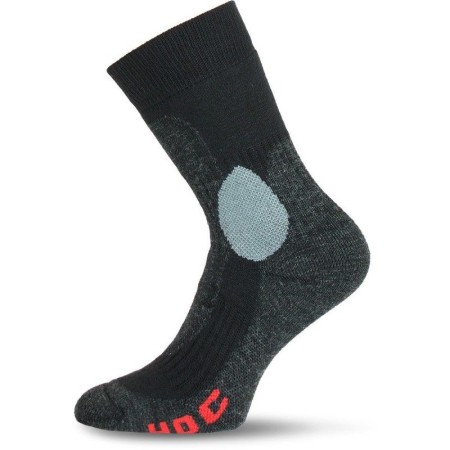 Носки Lasting HOC 005, polypropylene+acryl, черно-серые