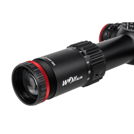 Прицел оптический Veber Wolf Alfa 5-25x56 SF FFP TR3