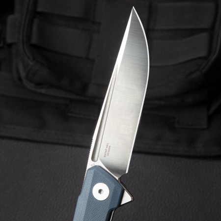 Нож Bestechman Dundee сталь D2, рукоять G10 серый