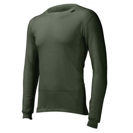 Футболка  мужская BTD/ дл. рукав/ хлопок / зеленая