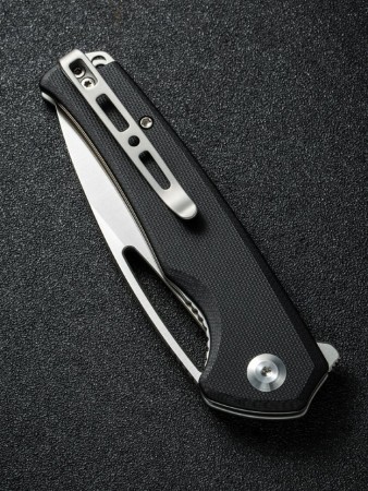 Уцененный товар Складной нож SENCUT Mims 9Cr18MoV Steel Satin Finished Handle G10 Black(Витринный образец, не родная упаковка)