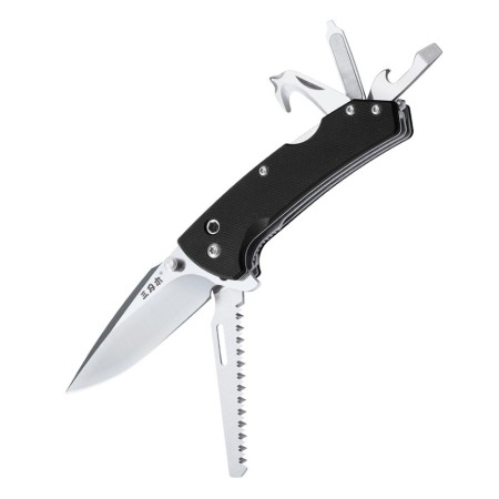 Многофункциональный нож Sanrenmu 7106SUE-GH-T7 черный