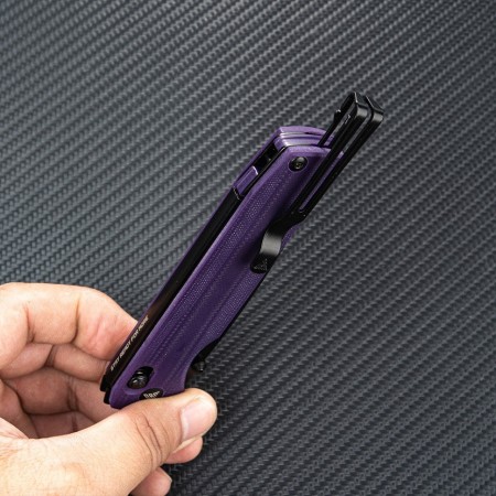Нож складной SRM Terrier 258L-GN фиолетовый (Вскрытая, поврежденная упаковка)