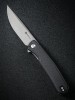 Складной нож SENCUT Scitus D2 Steel Gray Stonewashed Handle G10 Black