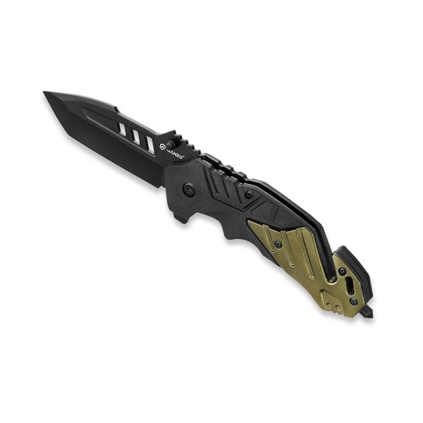 Нож складной Ganzo G629-GR черный/оливковый