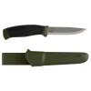 Нож Morakniv Companion MG (C), углеродная сталь, цвет хаки, 11863