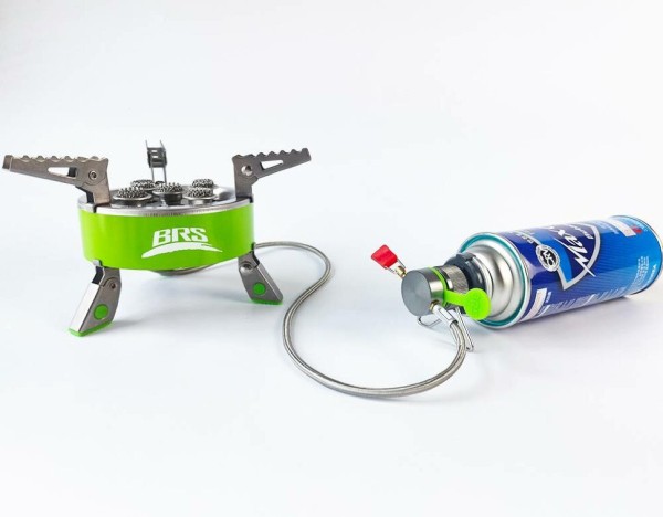 Переходник для горелки BRS-17J (с цангового баллона на резьбовой)