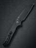 Складной нож SENCUT Kyril 9Cr18MoV Steel Black Stonewashed Handle Black Micarta
