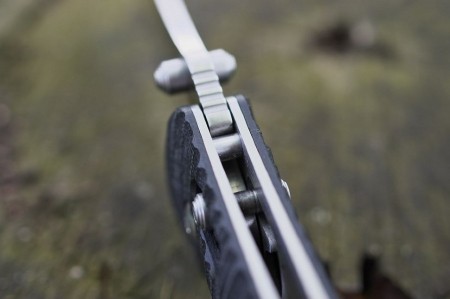 Нож складной Ganzo G720-B черный (Поврежденная упаковка)