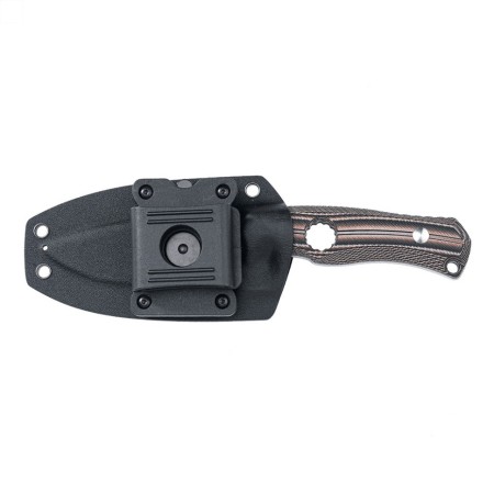 Нож с фиксированным лезвием Sanrenmu S725P коричневый