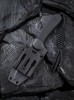 Нож CIVIVI Fixed Blade Elementum D2 Steel Black Stonewash Handle G10 Black