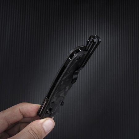 Нож складной SRM Medal 255L-FB2 карбон (Вскрытая, поврежденная упаковка)