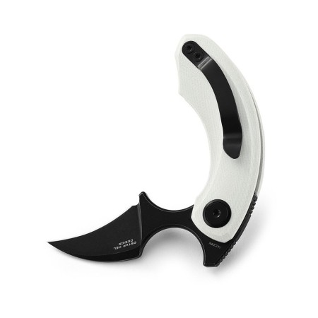 Нож Bestech Strelit сталь 14C28N, рукоять G10 белая (Витрин. образец.)