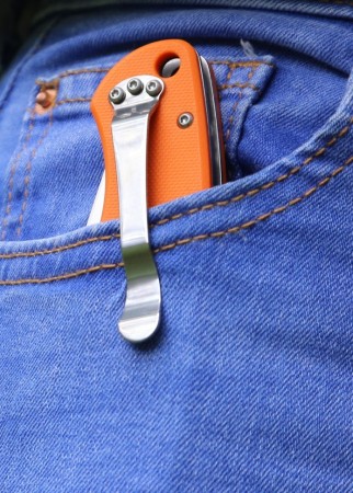 Нож складной Ganzo G729-OR оранжевый