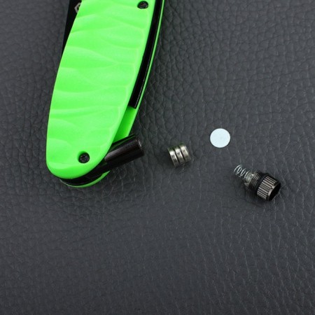 Нож Ganzo G622-FB-1 черный с фонариком