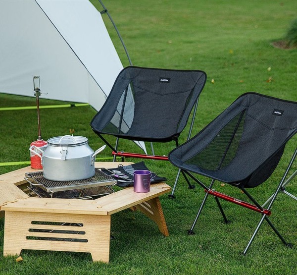 Стул складной Naturehike NH18Y050-Z, черный, 6927595730676