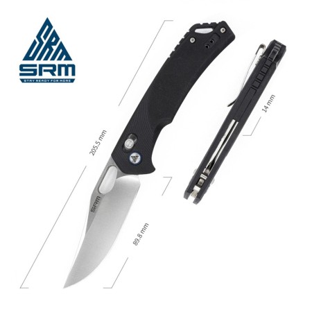 Нож складной SRM Retreiver 9201 черный