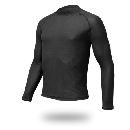 Футболка  мужская MTD/ дл. рукав/ синтетика / черная