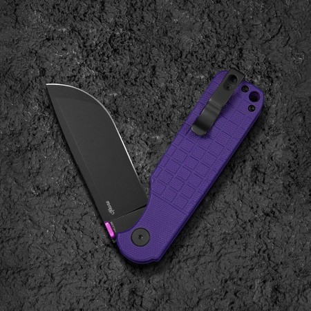 Нож Bestech Glok сталь 14C28N, рукоять G10 фиолетовая