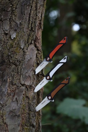 Нож складной Roxon K2, Sandvik Steel 12C27, коричневый, K2-12C27-BR