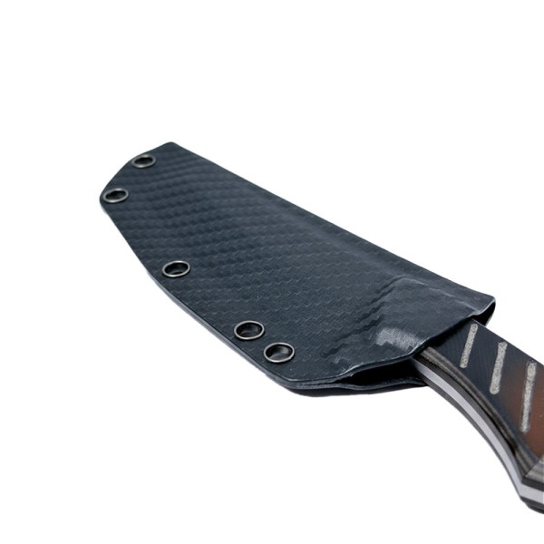 Нож с фиксированным лезвием Vostron Tankut сталь VG10 с ножнами из кайдекса карбон VSTV10-K