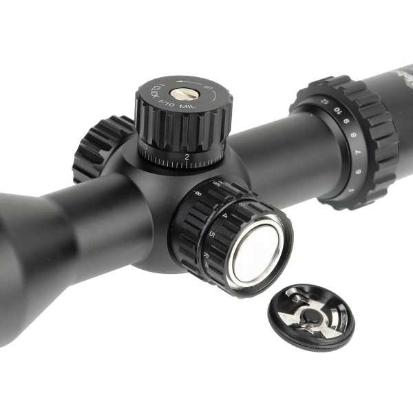 Прицел оптический Veber Black Russian 3-12x42 SF FFP RG