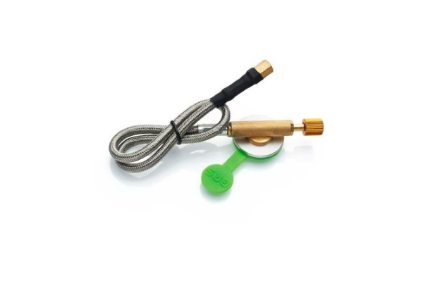 Уцененный товар Туристическая мультитопливная горелка(В зип пакете не хватает одного из пяти силиконового уплотн. кольца)