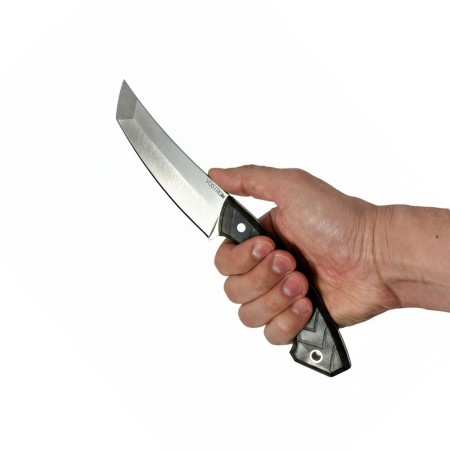 Нож с фиксированным лезвием Vostron Tankut сталь VG10 с ножнами из кайдекса карбон VSTV10-K