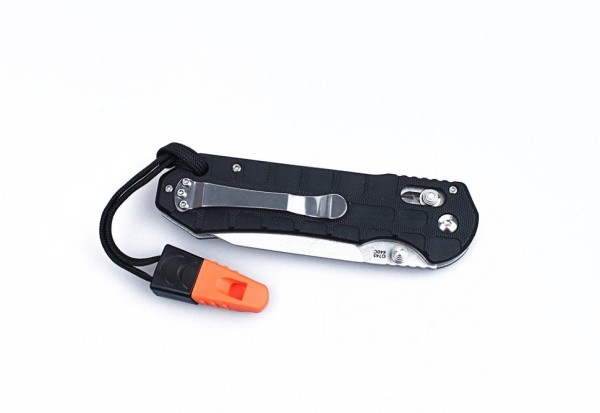 Нож Ganzo G7452P-WS черный, G7452P-BK-WS