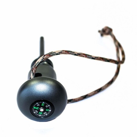 Уцененный товар Многофункциональная лопата Adimanti AD110A (Без огнива-свистка, насадки-стеклобоя, вилки-копья)