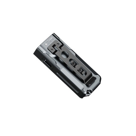 Фонарь-брелок Fenix E06R серый