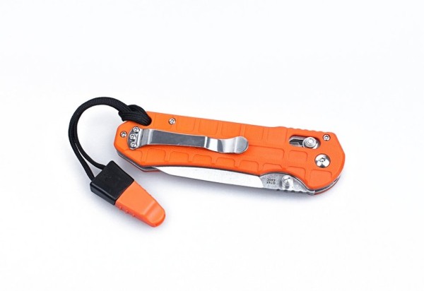 Нож Ganzo G7452P-WS оранжевый, G7452P-OR-WS