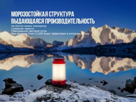 Уцененный товар Фонарь Fenix CL26R черный (поврежденная упаковка)