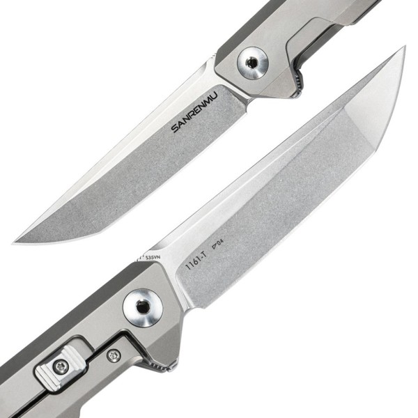Нож складной Sanrenmu 1161 серый
