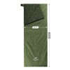 Мешок спальный Naturehike NH21MSD09 мини LW180, размер XL, зеленый
