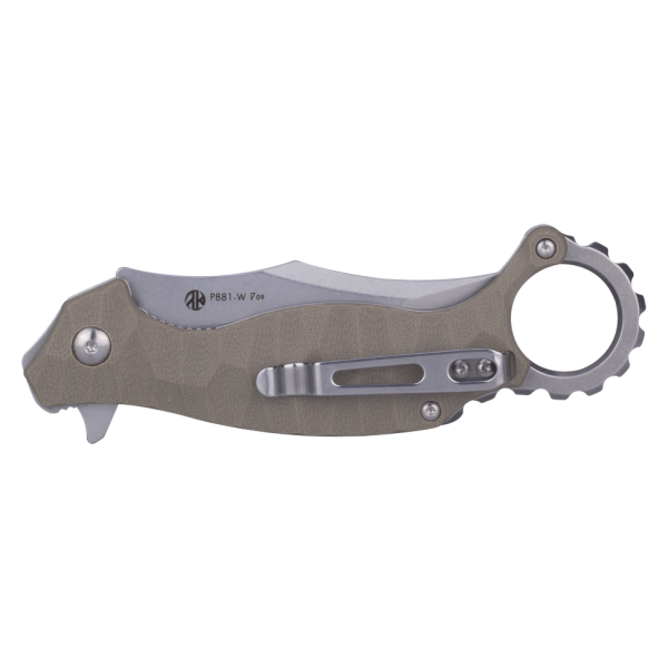 Нож складной Ruike P881-W песочный (Поврежденная упаковка.)