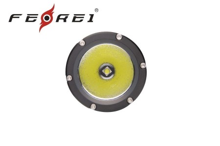 Уцененный товар Фонарь для дайвинга Ferei W158, черный(Состояние 4+. Полн. комплект)