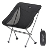 Стул Naturehike Stellaluna L04 CNK2450JJ015 складной черный, 6976023929939 (Вскрытая, поврежден. упаковка)
