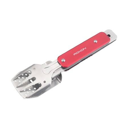 Компактный мини набор для барбекю Roxon S602G красный (4 в 1)