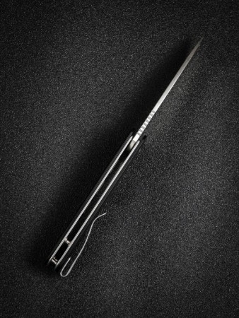 Складной нож SENCUT Neches 10Cr15CoMoV Steel Satin Handle G10 Black