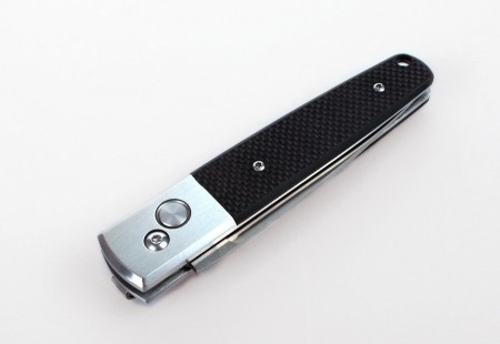 Уцененный товар Нож Ganzo G7211 черный, G7211-BK(Б/У. Состояние хорошее)