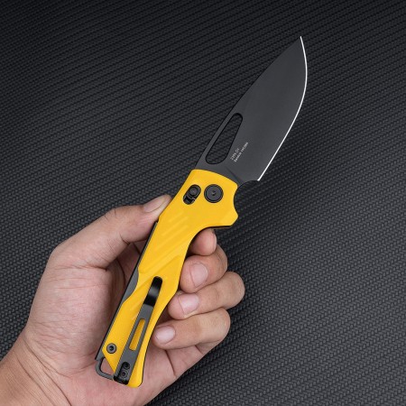 Нож складной SRM Mirage 239X-GY желтый