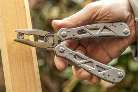 Мультитул Ganzo G112 (19 в 1) серебристый