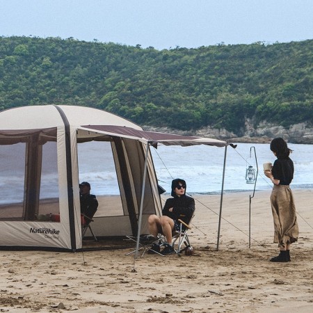 Стойки для тента Naturehike NH20PJ041 стальные 2,0 м 4 секции (2шт), 6927595749562