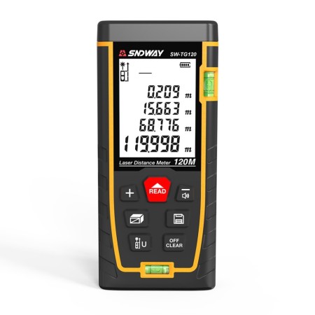 Лазерный дальномер SNDWAY SW-TG70 70м (Витрин. образец. Утеряна крышка б/отсека)