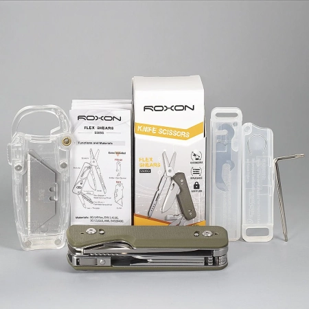 Мультитул Roxon Flex Shears S505G зеленый