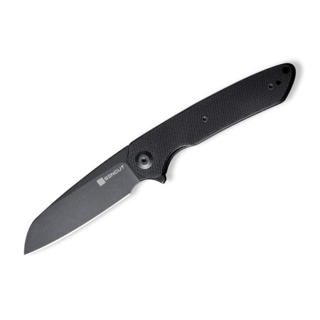 Уценённый товар Складной нож SENCUT Kyril 9Cr18MoV Steel Black Stonewashed Handle G10 Black (витрин.образец)